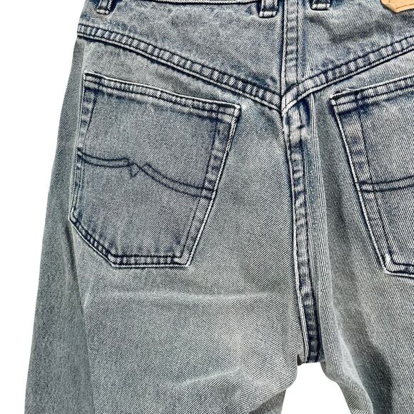 Vintage 90s Mom Jeans Blue Stonewash Classic Fit Original Denim 30" Waist - Picture 6 of 10